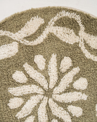 Bath Mat Tufted Khaki - Things I Like Things I Love