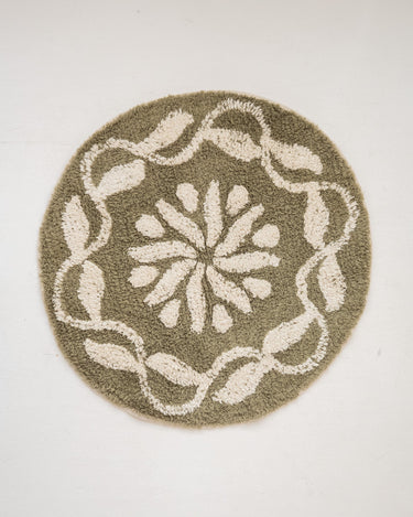 Bath Mat Tufted Khaki - Things I Like Things I Love