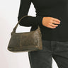 Bea Leather Structure Bag Brown - Things I Like Things I Love