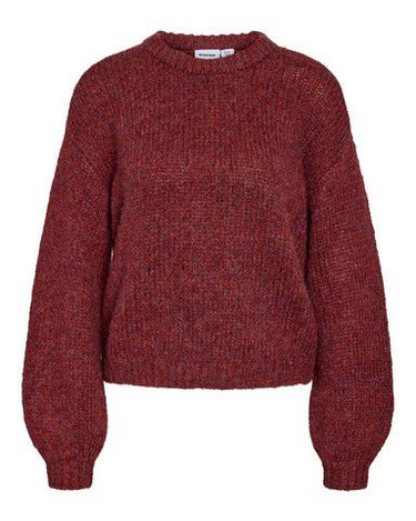 Beany O-Neck Knit Rhubarb - Things I Like Things I Love