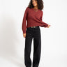 Beany O-Neck Knit Rhubarb - Things I Like Things I Love