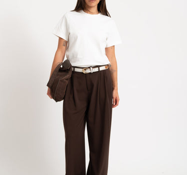 Belt Balou Cowfur Gold Real Leather Print - Things I Like Things I Love