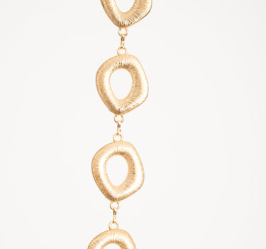 Belt Chain Oval Gold - Things I Like Things I Love