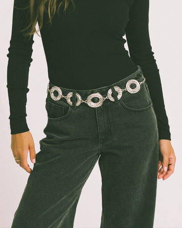 Belt Chain Oval Silver - Things I Like Things I Love