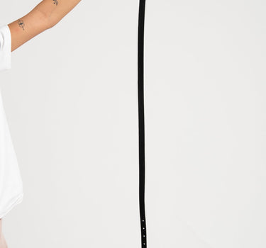 Belt Kansas Suede Black - Things I Like Things I Love