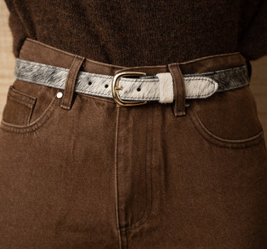 Belt Texas Cow Black - Things I Like Things I Love