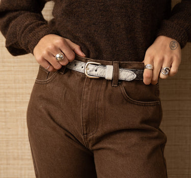 Belt Texas Cow Black - Things I Like Things I Love