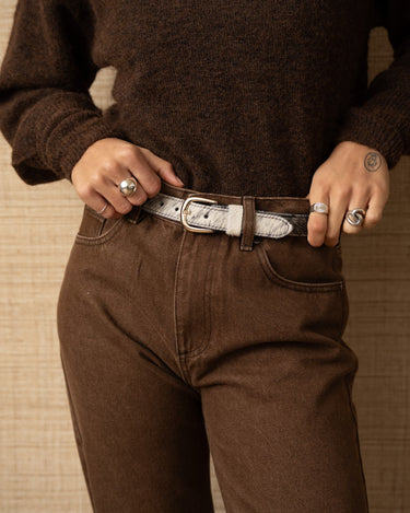 Belt Texas Cow Black - Things I Like Things I Love