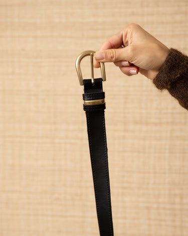 Belt Vermont Leather Black - Things I Like Things I Love