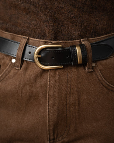 Belt Vermont Leather Black - Things I Like Things I Love
