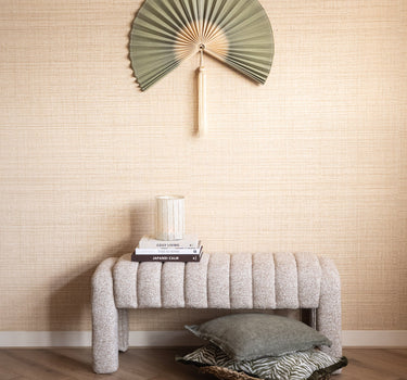 Bench Frex Bouclé Beige - Things I Like Things I Love