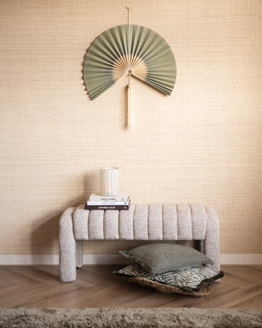 Bench Frex Bouclé Beige - Things I Like Things I Love