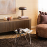 Bijzettafel Ventana Glas Chroom Rond - Things I Like Things I Love