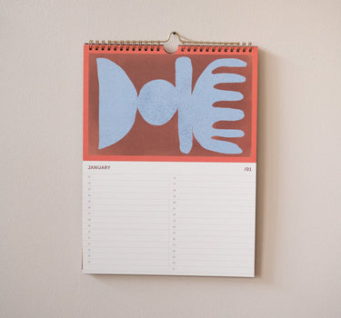 Birthday Calendar Arty - Things I Like Things I Love