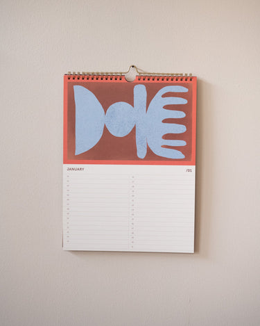 Birthday Calendar Arty - Things I Like Things I Love