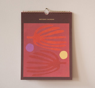 Birthday Calendar Arty - Things I Like Things I Love