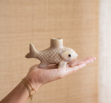 Bloomingville - Candle Holder Fish - Things I Like Things I Love