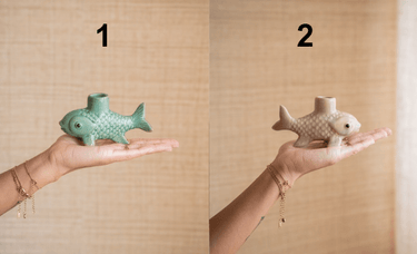 Bloomingville - Candle Holder Fish - Things I Like Things I Love