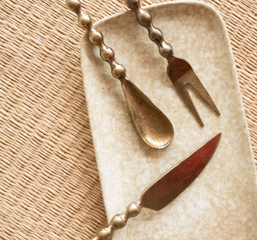 Bloomingville - Cheese Utensil Haolin Brass - Things I Like Things I Love