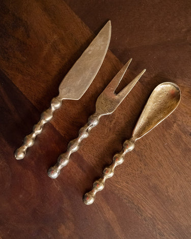 Bloomingville - Cheese Utensil Haolin Brass - Things I Like Things I Love