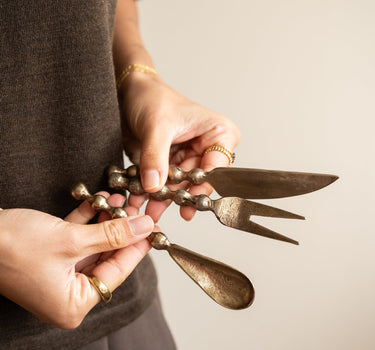 Bloomingville - Cheese Utensil Haolin Brass - Things I Like Things I Love