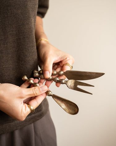 Bloomingville - Cheese Utensil Haolin Brass - Things I Like Things I Love