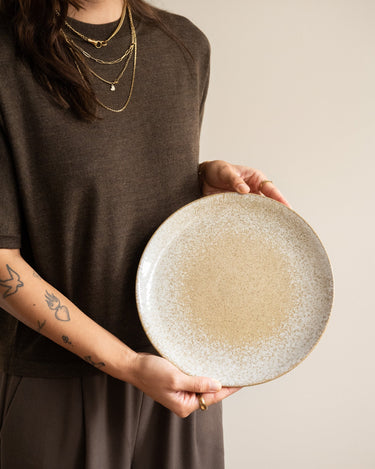 Bloomingville - Dinner Plate Paula Beige - Things I Like Things I Love