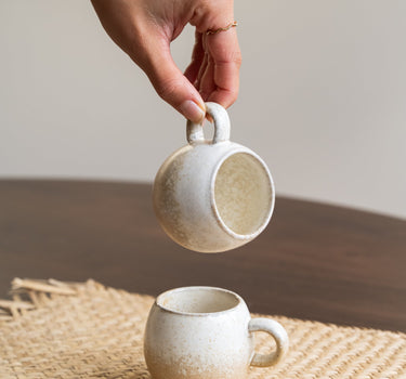 Bloomingville - Espresso Mug Paula Beige - Things I Like Things I Love