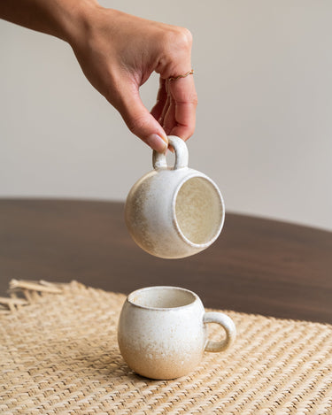 Bloomingville - Espresso Mug Paula Beige - Things I Like Things I Love