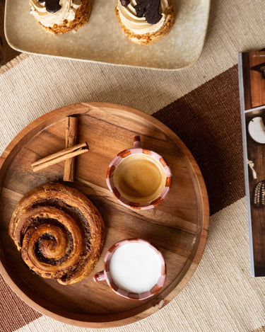 Bloomingville - Espresso Mug Pink Stripe - Things I Like Things I Love