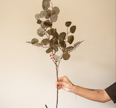 Bloomingville - Faux Flower Eucalyptus Brown - Things I Like Things I Love