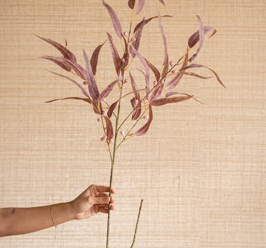 Bloomingville - Faux Flower Eucalyptus Red - Things I Like Things I Love