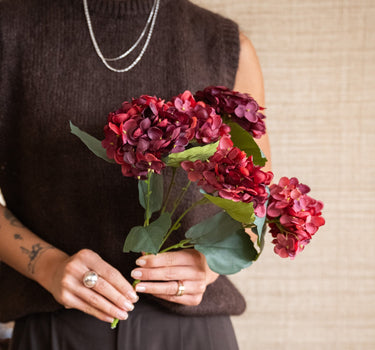 Bloomingville - Faux Flower Hydrangea - Things I Like Things I Love