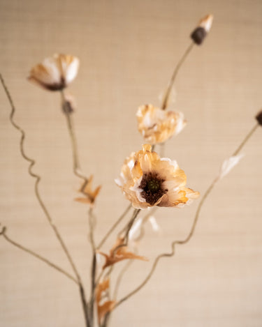 Bloomingville - Faux Flower Poppy Stem - Things I Like Things I Love