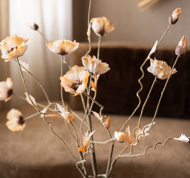 Bloomingville - Faux Flower Poppy Stem - Things I Like Things I Love