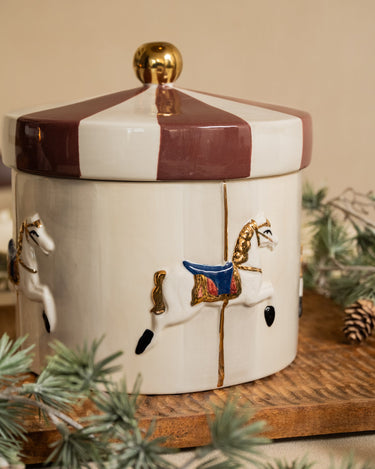 Bloomingville - Hand - Painted Jar Merry - go - round - Things I Like Things I Love