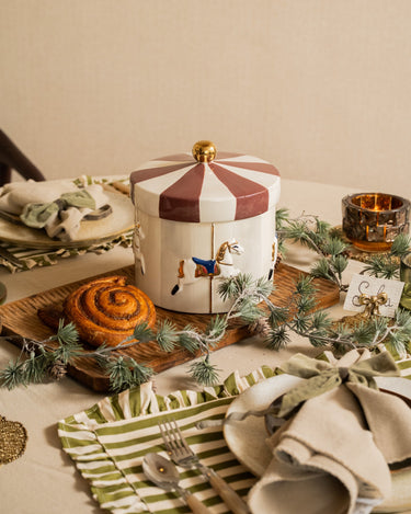 Bloomingville - Hand - Painted Jar Merry - go - round - Things I Like Things I Love