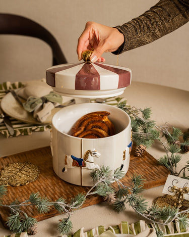 Bloomingville - Hand - Painted Jar Merry - go - round - Things I Like Things I Love