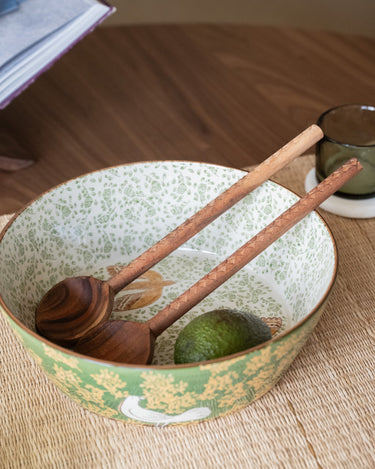 Bloomingville Hand - painted Salad Bowl Hezha - Things I Like Things I Love