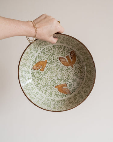 Bloomingville Hand - painted Salad Bowl Hezha - Things I Like Things I Love