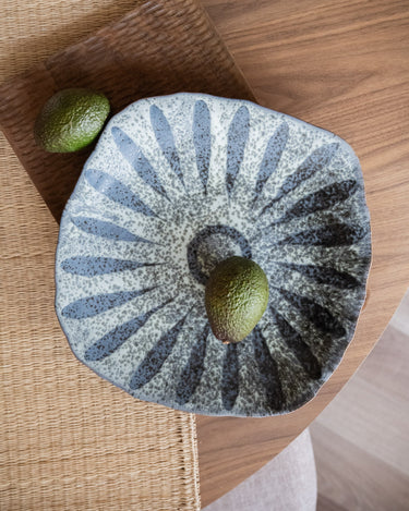 Bloomingville Hand - painted Serving Plate Ramie - Things I Like Things I Love