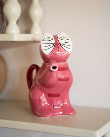 Bloomingville - Hand - painted Teapot Missy Pink - Things I Like Things I Love