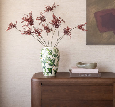 Bloomingville Handgeschilderde Deco Vaas Birdliva - Things I Like Things I Love