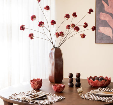 Bloomingville Kunstbloem Hortensia Bordeaux - Things I Like Things I Love