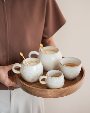 Bloomingville Mug Paula Beige W/Ear - Things I Like Things I Love