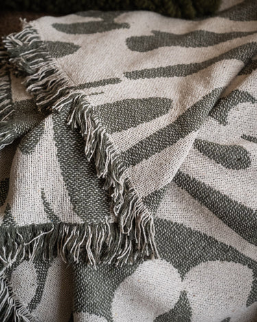 Bloomingville Plaid Alk Groen Gerecycled Katoen - Things I Like Things I Love