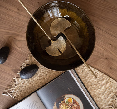 Bloomingville - Salad Servers Lyas Brass - Things I Like Things I Love