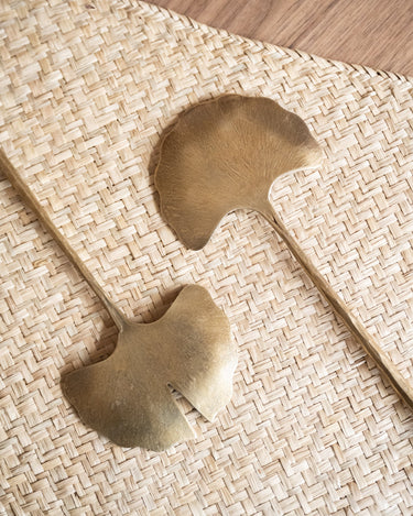 Bloomingville - Salad Servers Lyas Brass - Things I Like Things I Love