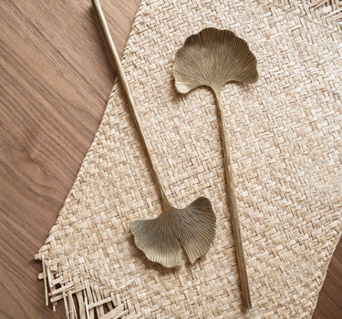 Bloomingville - Salad Servers Lyas Brass - Things I Like Things I Love