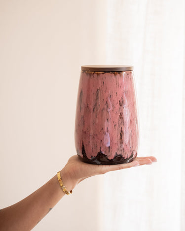Bloomingville Storage Jar Rayen Pink - Things I Like Things I Love